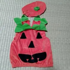 ハロウィン　コスチューム　かぼちゃ　サイズ70