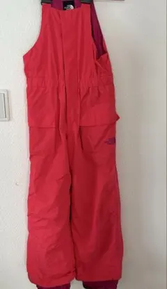 THE NORTH FACE 子供用スキーウェア 140 ピンクNPJ61753のサムネイル