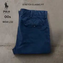 ラルフローレンポロチノノータックチノパンツSTRETCH CLASSIC FIT