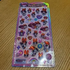 新作☆正規品　パワーパフガールズ うるちゅる POP SEAL シール 未使用
