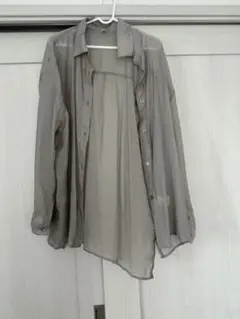 classical elf シースルー長袖シャツ Lサイズ