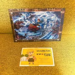 鬼滅の刃　ufotable cafe 移動する劇場半券　韓国　ショップカード