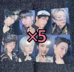 ATEEZ GOLDENHOUR4 トレカ タワレコ ラキロト 8種コンプ ×5