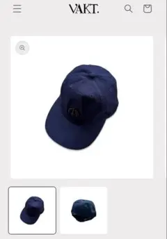 VAKT. Cap 2 NAVY キャップ ネイビー　百々千晴　シシクイ VAKT. Cap 2 NAVY キャップ ネイビー 百々千晴 シシクイ - メルカリ