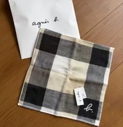 agnes b. アニエスベー ハンカチ チェック柄のサムネイル