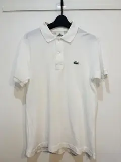 LACOSTE ポロシャツ ホワイト サイズ2