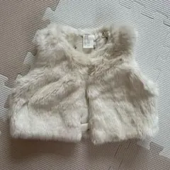 H&M ベビー　ファーベスト　80