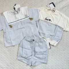 cottoli ストライプセット
