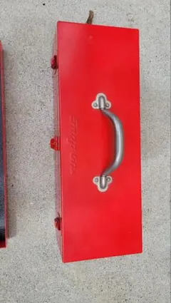 Snap-on Tools スチール製 ミニツールボックス レッド旧ロゴ - メルカリ