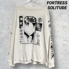 FORTRESS SOLITUDE リバーシブル　アート　デザイン　ロンT