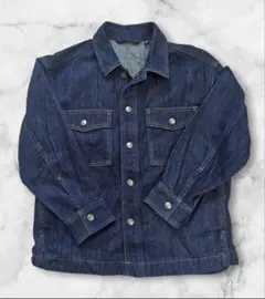 キッズデニム Gジャン ジャケット UNIQLO 120cm USED