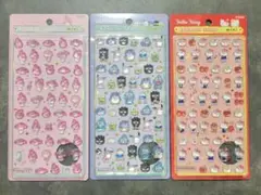 正規品　3点セット　ボンボンドロップシール　サンリオ　ミニ