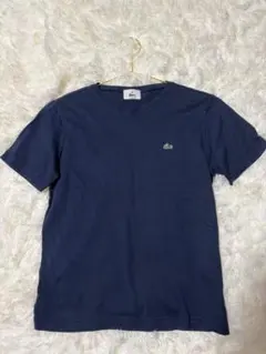 【美品】LACOSTE ラコステ 半袖 Tシャツ ネイビー サイズ40のサムネイル