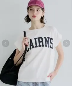 新品COCA CAIRNSロゴ半袖TシャツホワイトMサイズ　プリントTシャツ
