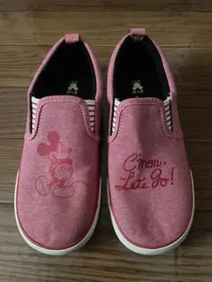 AMPERSAND ミッキー スリッポン 赤 21cmのサムネイル