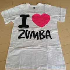 I ❤️ ZUMBA Tシャツ ホワイト