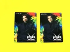 EXILE KENCHI フォトカード２枚　POW クリスマススペシャル
