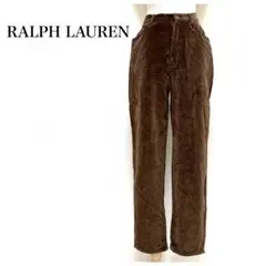 RALPH LAUREN ラルフローレン ベロア パンツ コーデュロイ 6P 茶