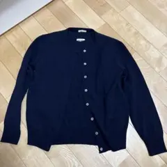 ネイビー カーディガン セーター セット