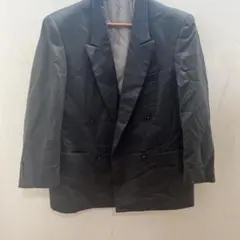 雰囲気抜群　ビンテージChristian Dior ダブルブレストスーツ グレー