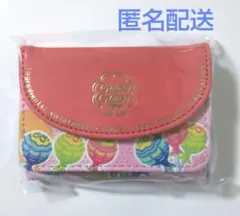 チュッパチャプス ミニ ウォレット 財布 B ピンク 三つ折り コンパクト