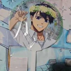 ブルーロック flower crown　潔世一 クリアうちわ