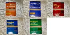 裁断済/eBook未使用Grammar/Vocabulary in Use 5冊