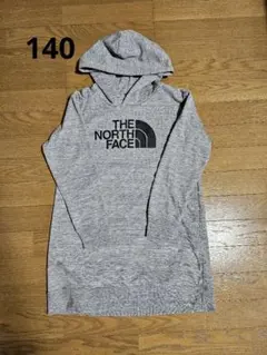 THE NORTH FACE フード付きワンピース ミックスグレー