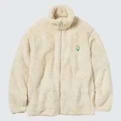 ユニクロ ドラえもん ファーリーフリースフルジップジャケット L 新品未使用