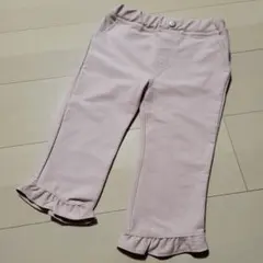 【新品未使用】プティマイン　クロップドパンツ　スマイルシリーズ　110