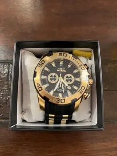 Invicta Pro Diverメンズ クォーツ 腕時計 ゴールド/ブラック