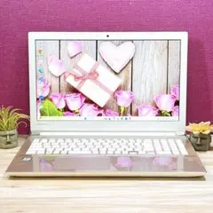 美品✨サテンゴールド✨第7世代i7✨Win11✨大容量1TB✨フルHD✨カメラ