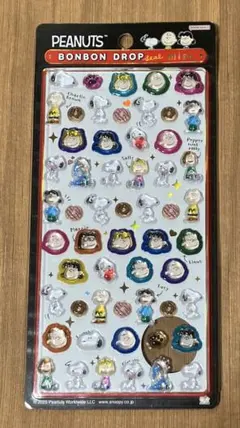 ボンボンドロップシール ミニ　スヌーピー&フレンズ　正規品　匿名配送♪