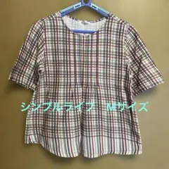 シンプルライフ　レディースTシャツ　 Mサイズ　半袖のサムネイル