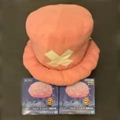 ワンピース　チョッパー　ルームライト　奇跡の桜　大きなチョッパーの帽子ぬいぐるみ