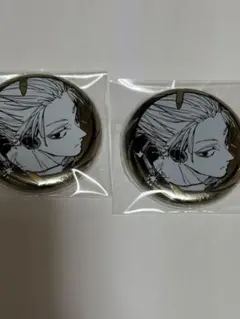 サカモトデイズ ゴールデン缶バッジ 楽 2個セット