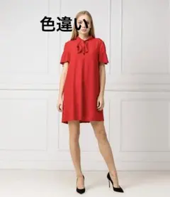 （L06309）Red Valentino ミニ ワンピース　リボン　ドレスのサムネイル