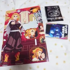 鬼滅の刃 銀だこコラボ パッケージ＆カード 炎柱 煉獄杏寿郎