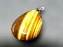 【割引特価】☆キャッツアイ☆タイガーアイ　ペンダントトップ　18KGP