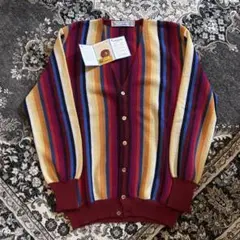 Maus & Hoffman レマメイヤー赤 100%アルパカカーディガン　M Maus & Hoffman レマメイヤー赤 100%アルパカカーディガン M