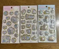 キラッとぷくぷくエアーシール3枚セット