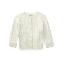 ポロラルフローレン　ケーブルニットコットンカーディガン