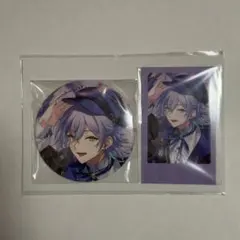 にじさんじ 誕生日グッズ 缶バッジ チェキ風カードセット 星導ショウ