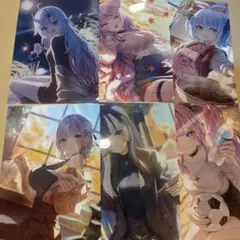 ホロライブ　ローソンコラボ　クリアファイル　コンプ　全6種