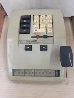 CONTEX-10　手動計算機 ジャンク品？ インテリア アンティーク ヴィンテージCONTEX-10 デンマーク製歯車計算機 ※ジャンク品
