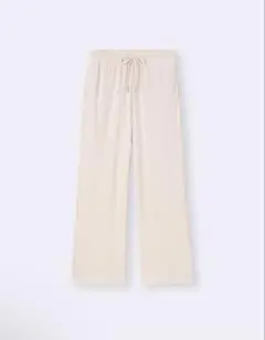 GU リブプルオンパンツ Mサイズ ホワイト【221-356024】