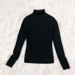 長袖 ハイネック 黒