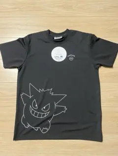 ポケモン　ゲンガー　Tシャツ　DRYメッシュ　ブラック　L