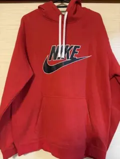 NIKE パーカー　レッド