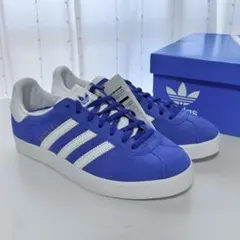 (新品)adidas Gazelle 85 ロイヤルブルー(IG0456)